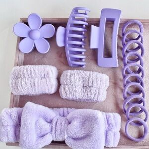 Lavender Hair Accessory Set